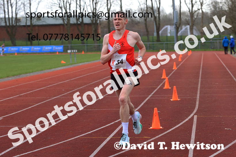 Senior Mens 12 Stage Road Relay, 2026 Northern Mens 12 and Womens 6 Stage Road Relays and Young Athletes 5k, Sheepmount Stadium, Carlisle. Photo: David T. Hewitson/Sports for All Pics